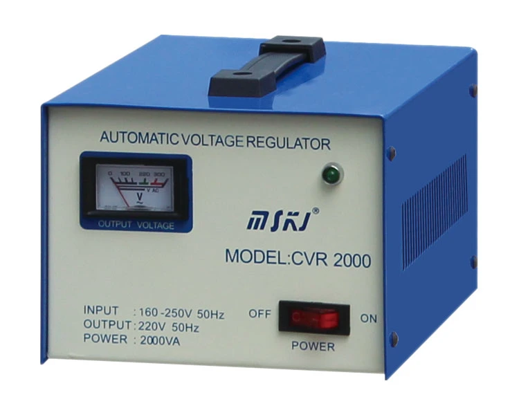 Mskj Cvr-500 Relay Type Automatic Voltage Stabilizer