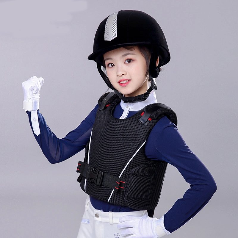 Children Equestrian Anti-Collision Armor Professional Equestrian Equipment Shock Absorption, Thick Wear