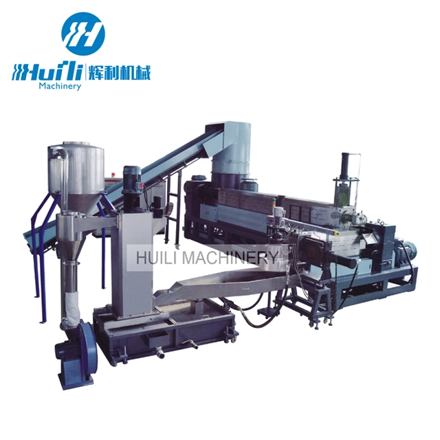 Automatic Crushing PP PE LDPE Waste Film Plastic Granulating Factory Price Plastic PP PE Film Granulator or Pelletzing Extruder Machine for Plastic Granules