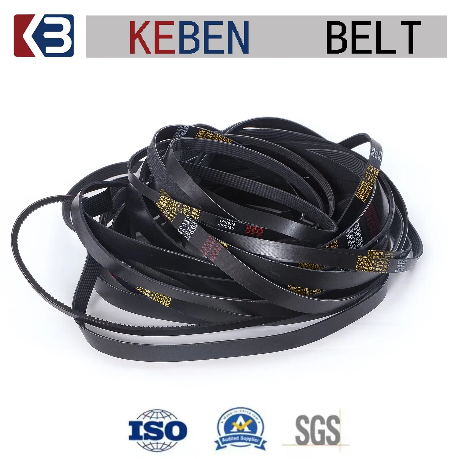 Automobile Rubber V Belt 6pk1600 8pk1800