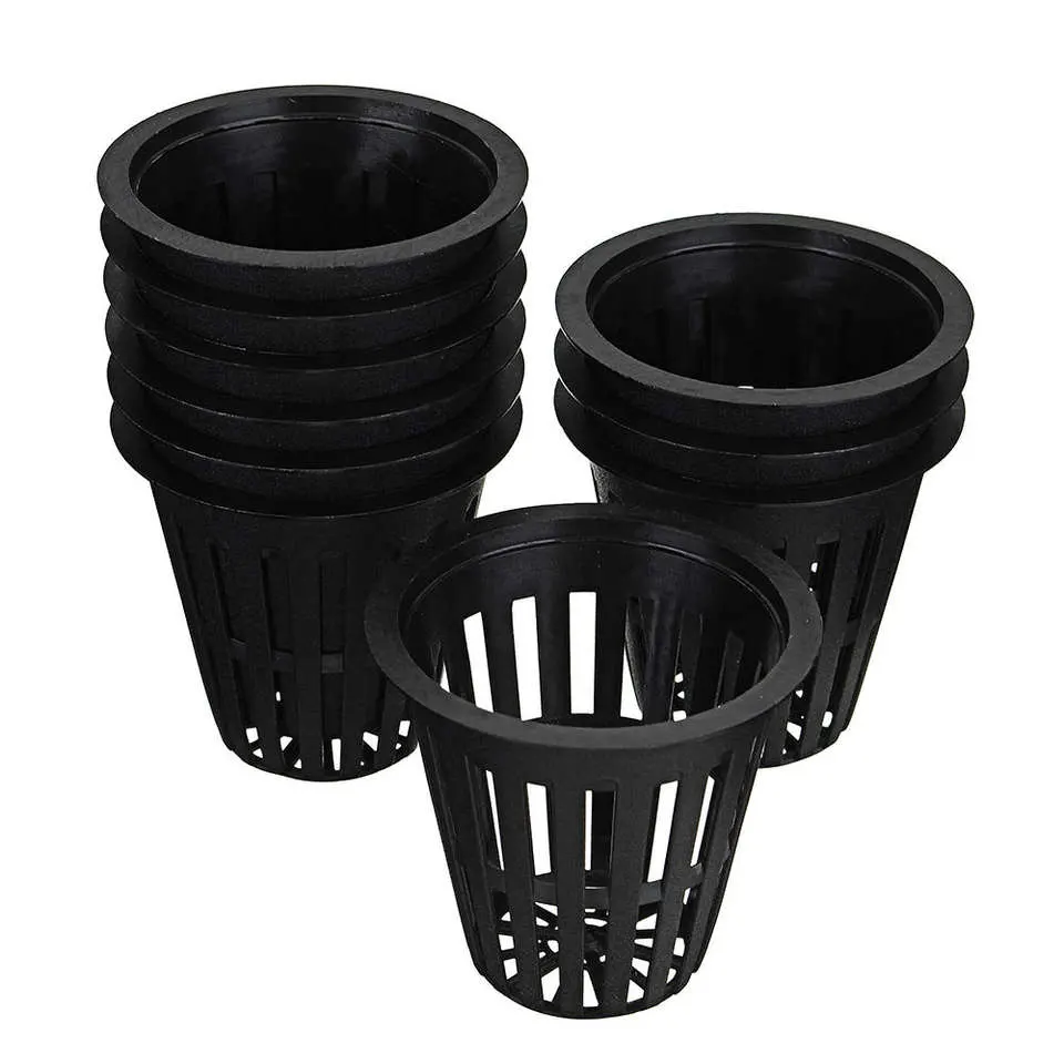 50PCS Garden Grow Baskets Plant Pod for Grow Sponges Basket Compatible with Hydroponic Growing System