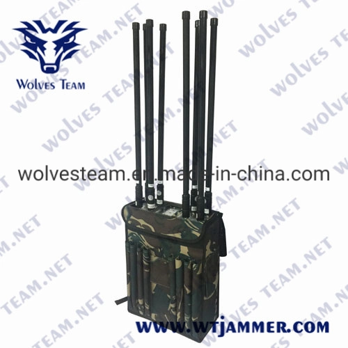 VIP Protection Security Backpack High Power GPS WiFi Cell Phone Signal Jammer