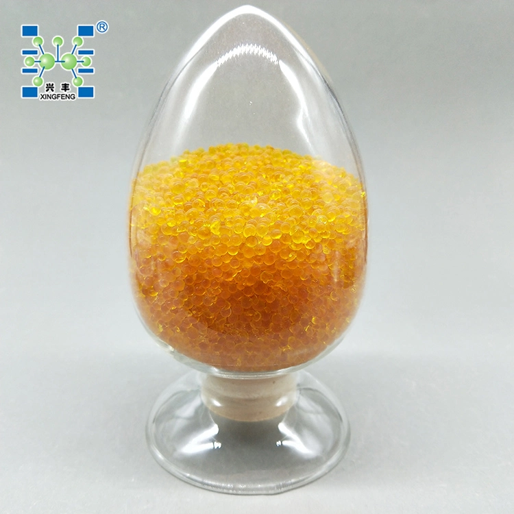 Naranja de alta calidad de gel de sílice desecante indicando Silicagel