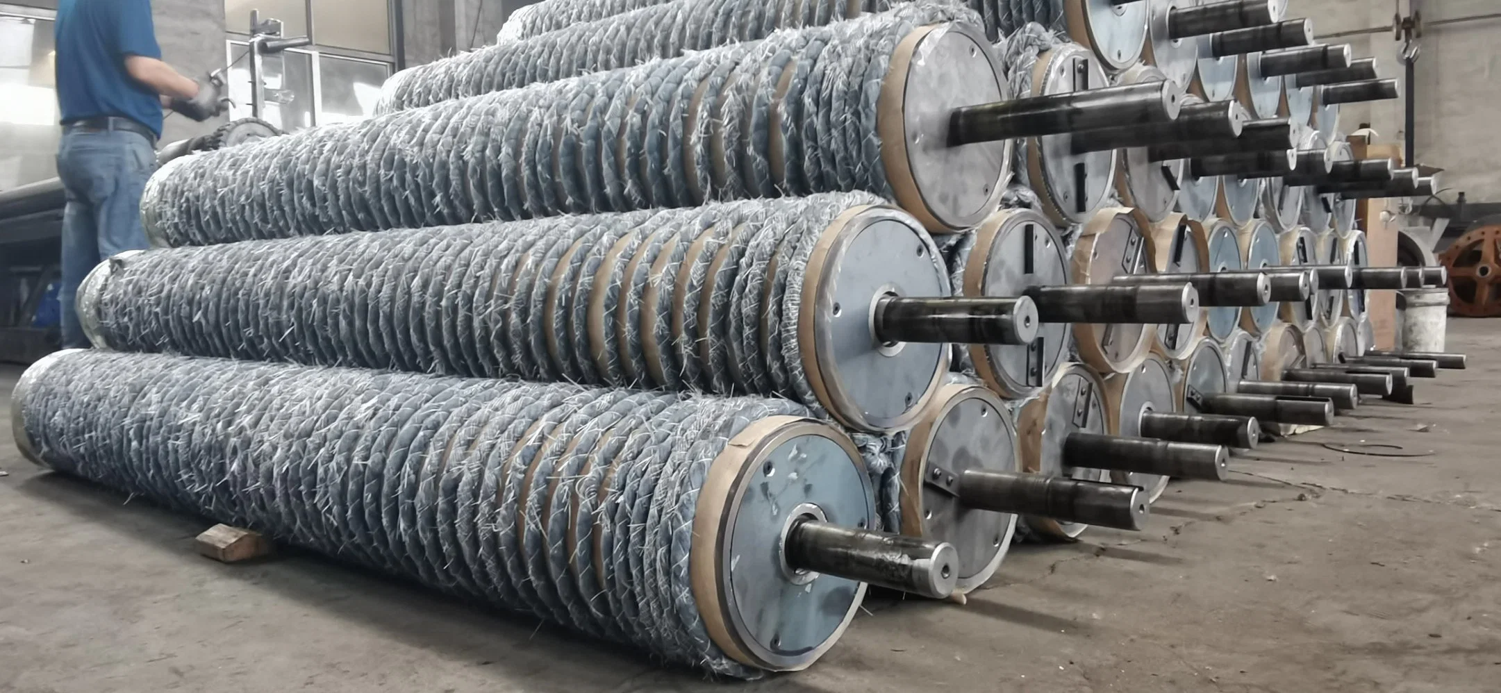 High-End Metallic Wires Roller Textile Machine Parts for Pakistan Market