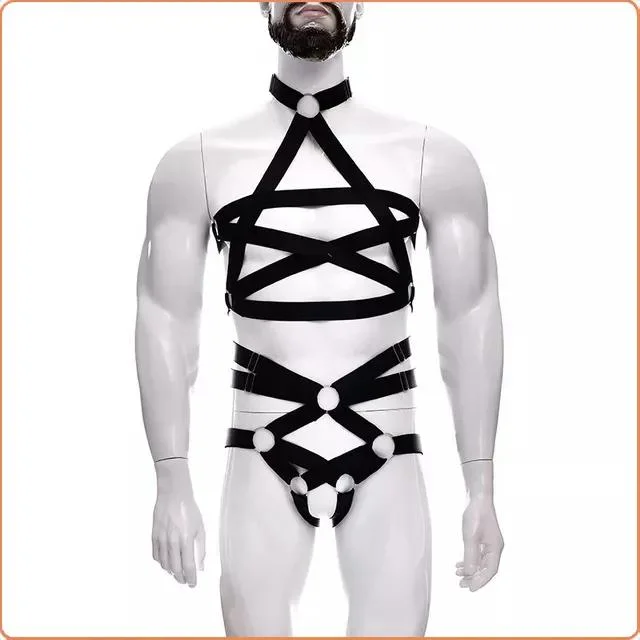 Bdsm Elastic Adjustale Super String Body Hollow out Sexy Harness Lingerie Bondage Adult Sex Toy From Manufacturer