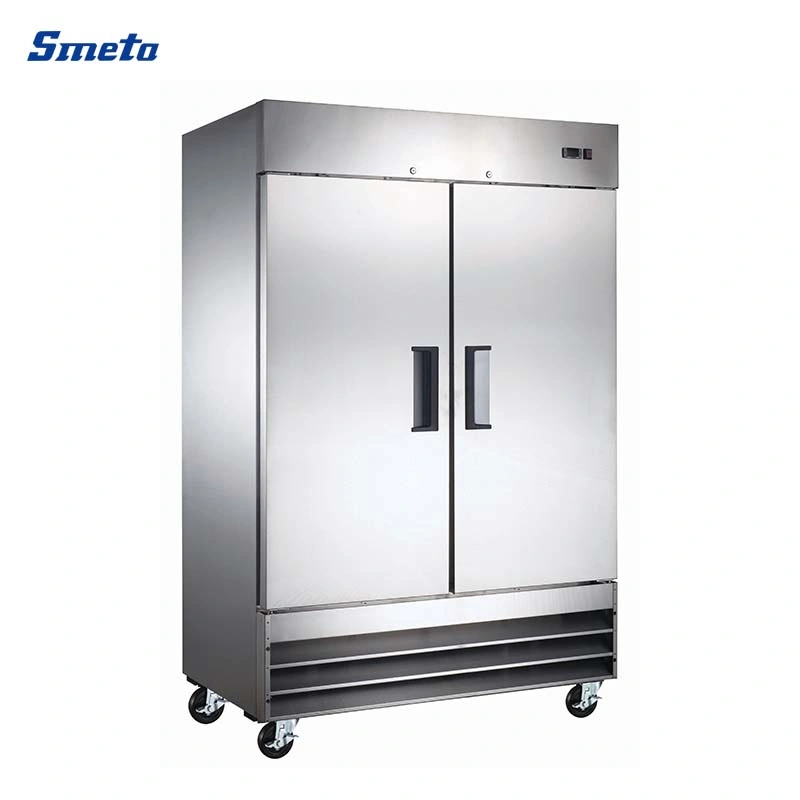 Reach-in Solid Door Kitchen Refrigerator Refrigeration Equipment