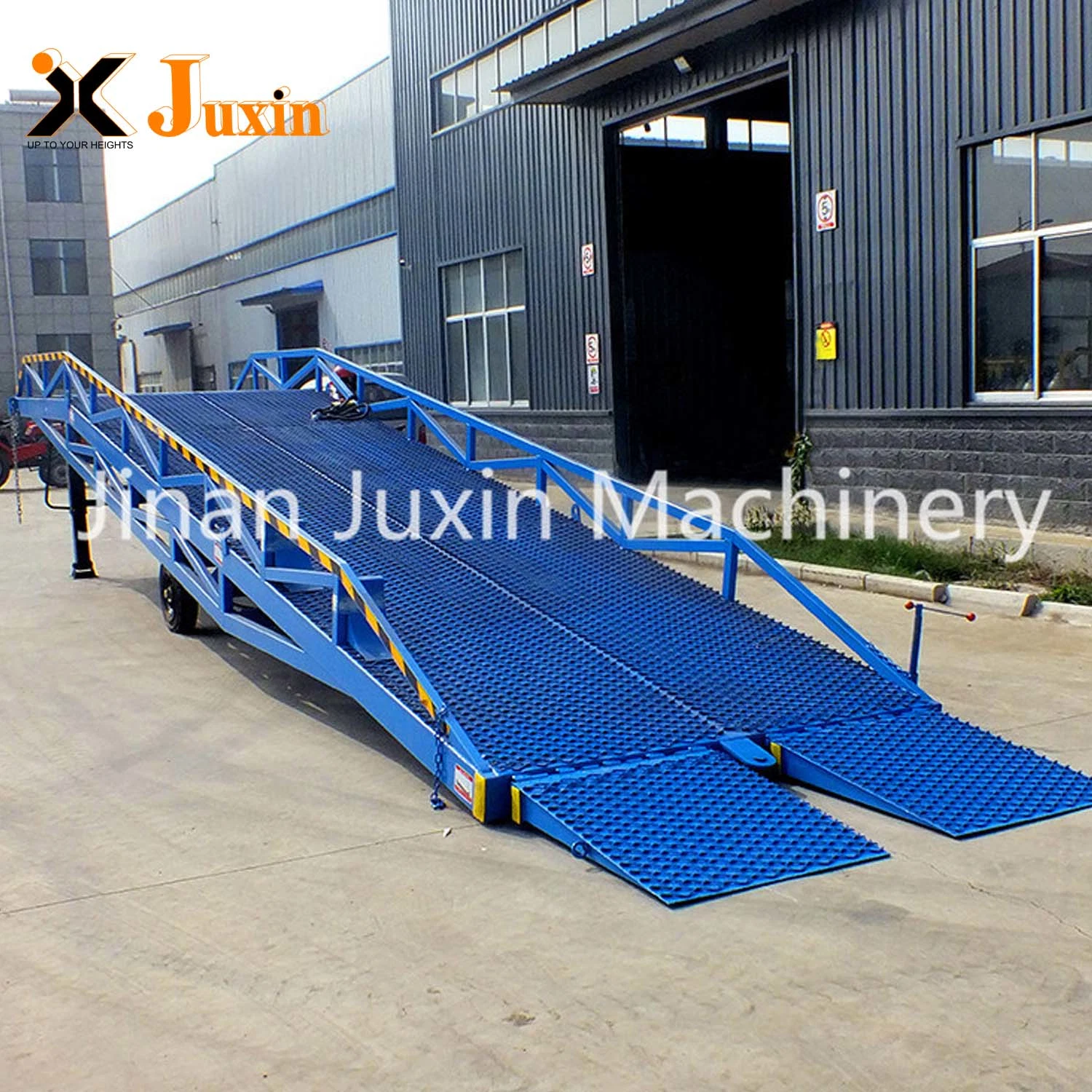 10 Ton Forklift Truck Container Load Unload Ramp Equipment