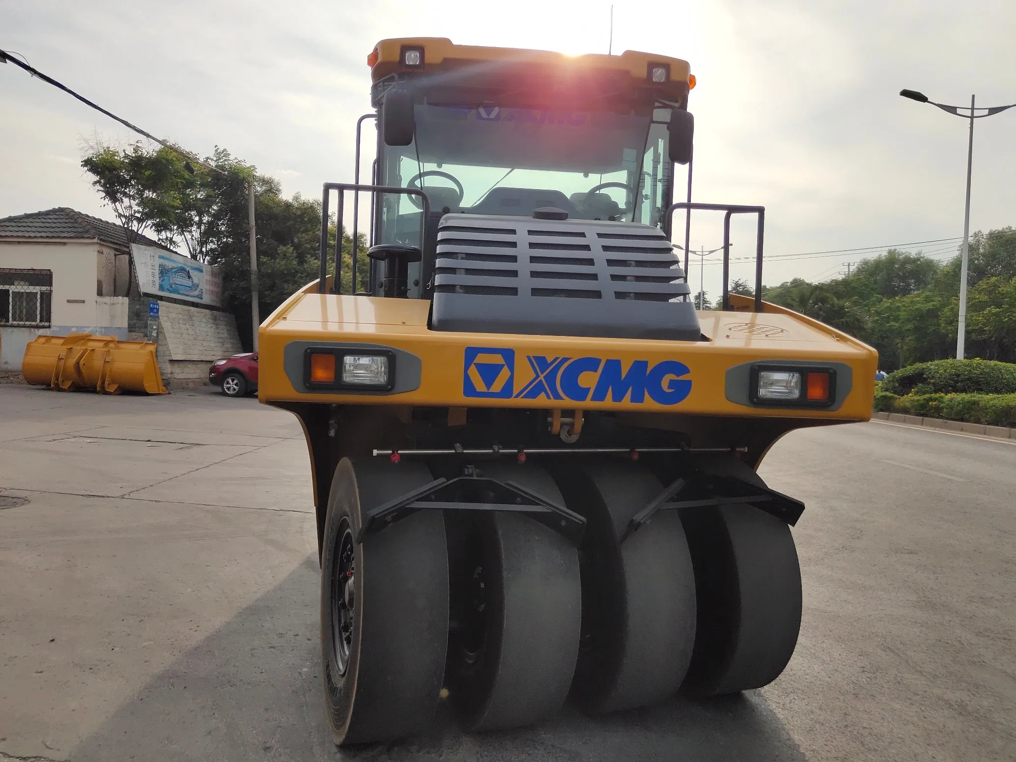 Rodillo de carretera neumática XP203 20ton compactador de neumáticos