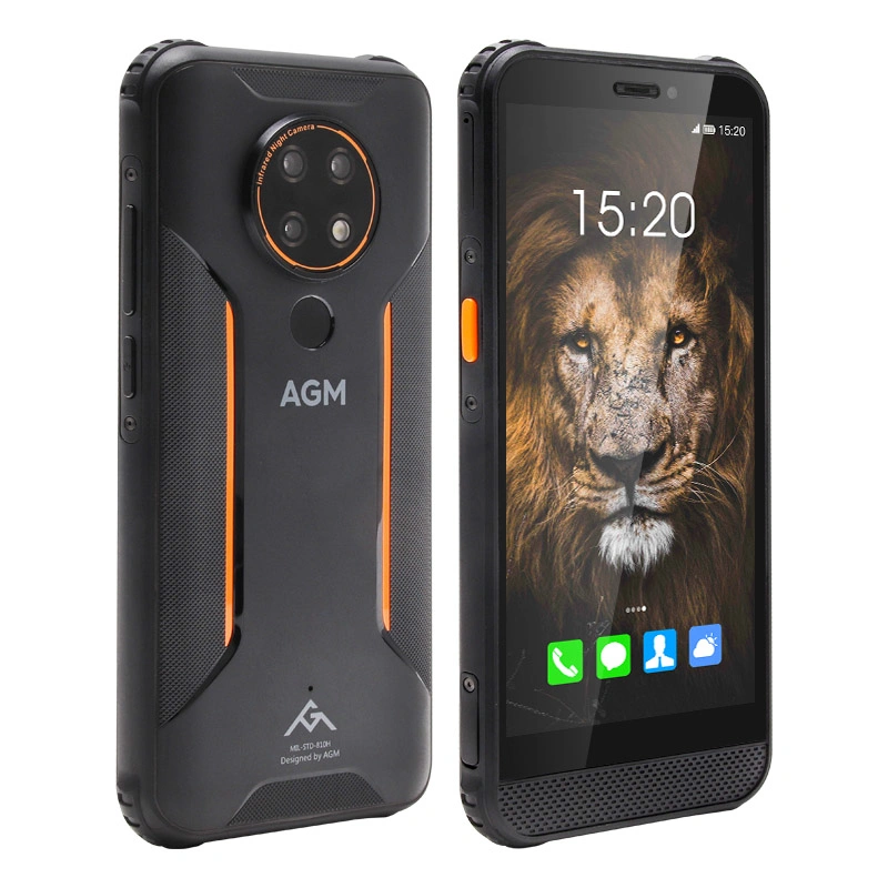 AGM H3 5.7 Inch Fingerprint Unlock NFC 2W Big Speaker Rugged Waterproof Smart Phone