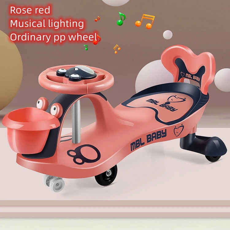 Factory Price Children Balance Car PP Plastic Kids Wiggle Car Baby Twist Car