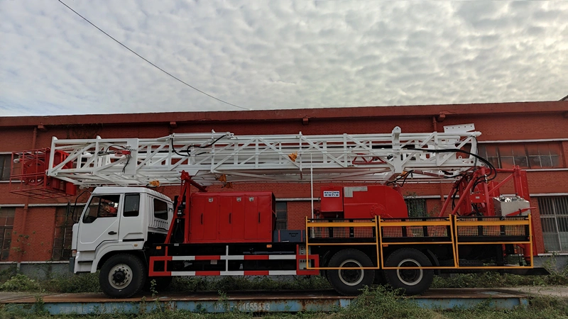 Forage sur camion de puits de pétrole Rig. De travail autonome onshore