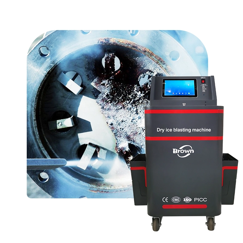 Limpiador de hielo seco Ice Blaster Máquina de hielo seco uso industrial/uso del automóvil y otras industrias de la máquina de limpieza criogénica de herramientas de filtro de carbono Precio