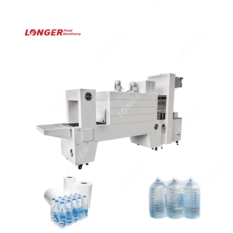 Longer Wrapping Small Water Bottle PE Film Heat Shrink Packaging Machine