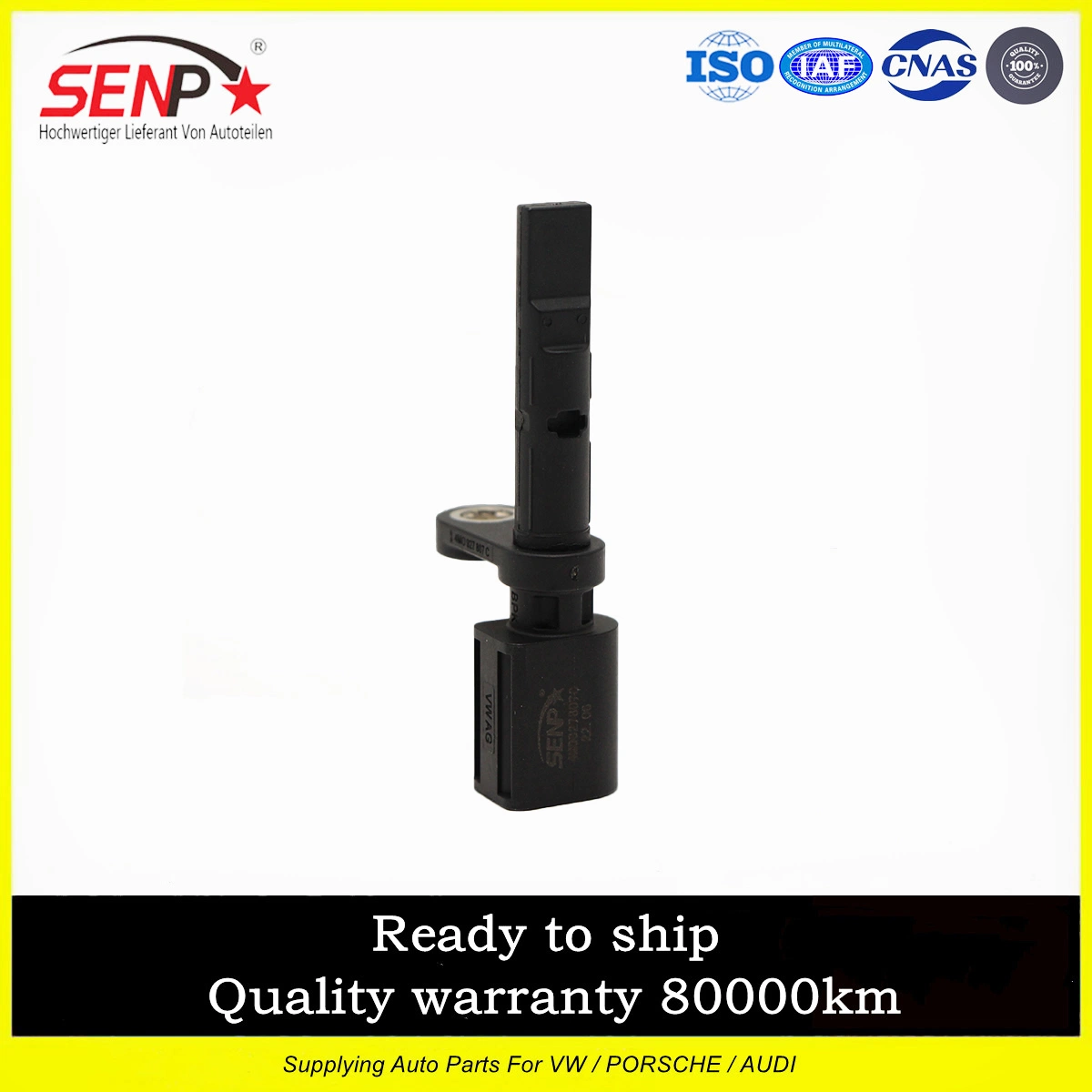 OEM 4m0 de 927 807 C Senp Car Parts Calidad Original Sistema sensor Sensor de velocidad de rueda ABS Auto repuesto Sensor ABS/traseros VW Bentley Audi Q7/B9/Touareg