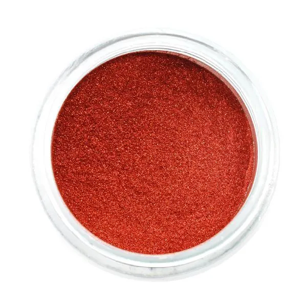 Cosmetic Grade Synthetic Mica Pigment, Blood Red Pearlescent Pigment