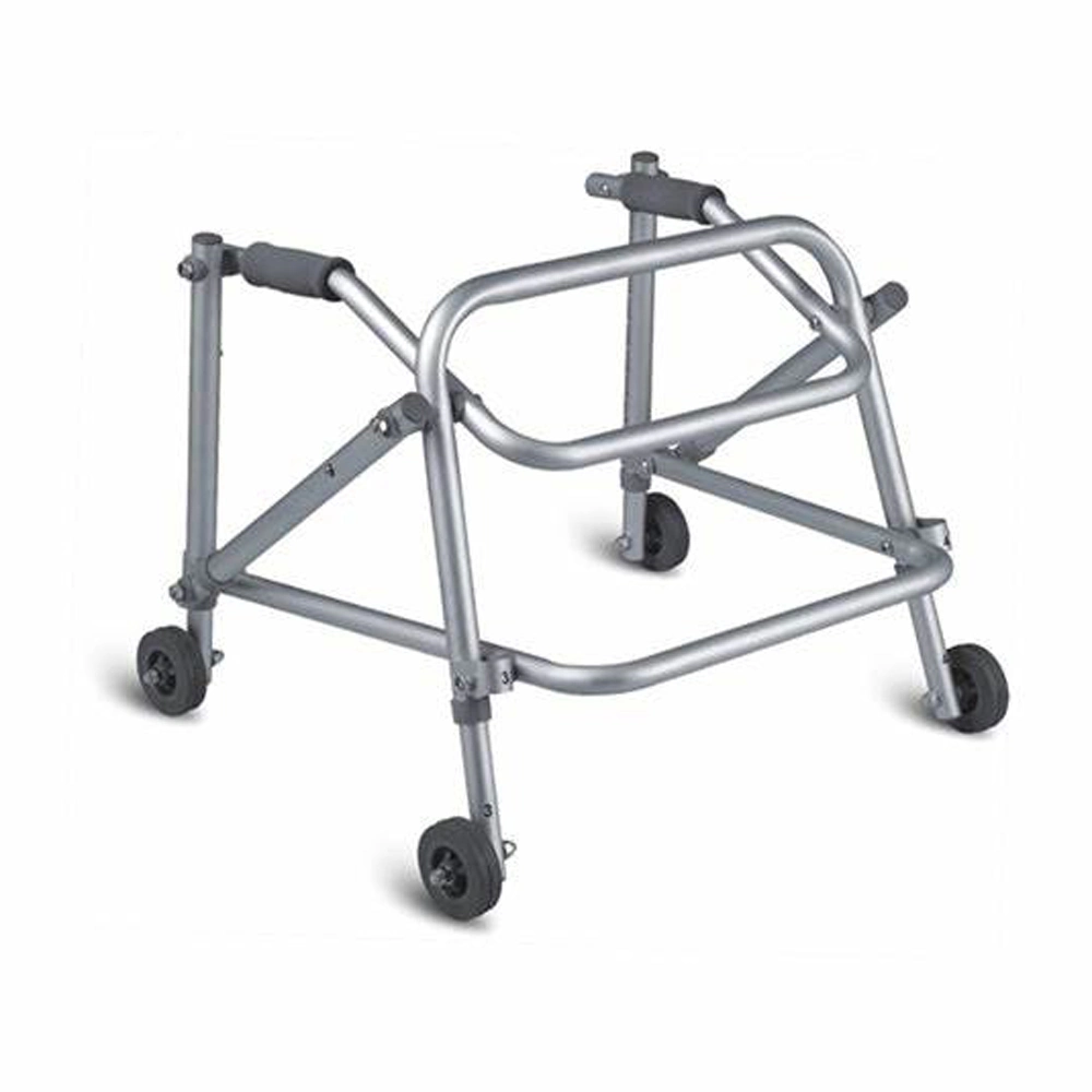 Medical Stainless Device Portable Wheeled Walking Aid