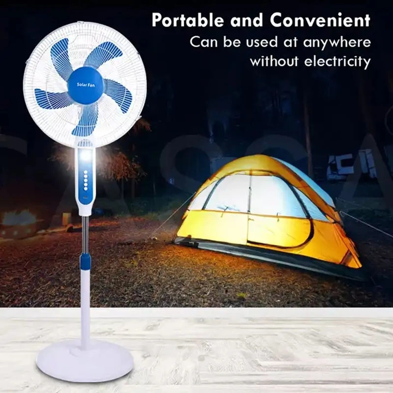 Strength Factory 16 18 Inch Stand Fan Solar Powered Fans for Home