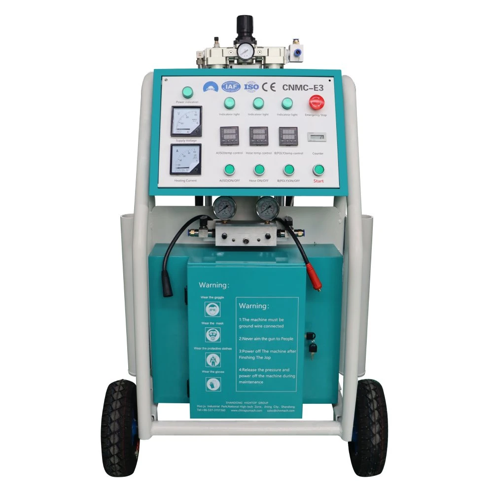 PU Double Components Polyurethane Cnmc-E3 Pneumatic Polyurea Spray/Spraying Foaming Wall Plaster Machine Top Selling on USA