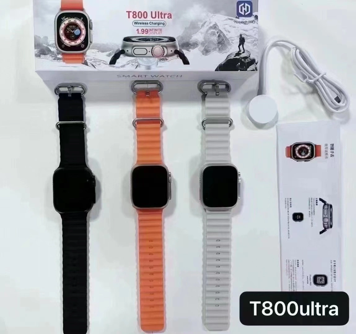 Nuevo Ultra Smartwatch PRO Max C800 C900 T800 T900 Kd99 Serie 8 serie 9 hombres mujeres S8 S9 T10 T20promax T900promax T30ultra T800promax Reloj ultra inteligente