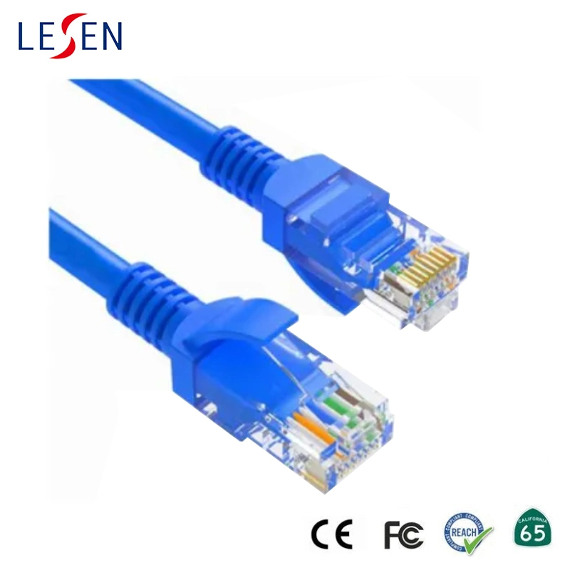 CAT6 Round UTP Ethernet RJ45 Connector 8p8c Patch Cord Network LAN Cable