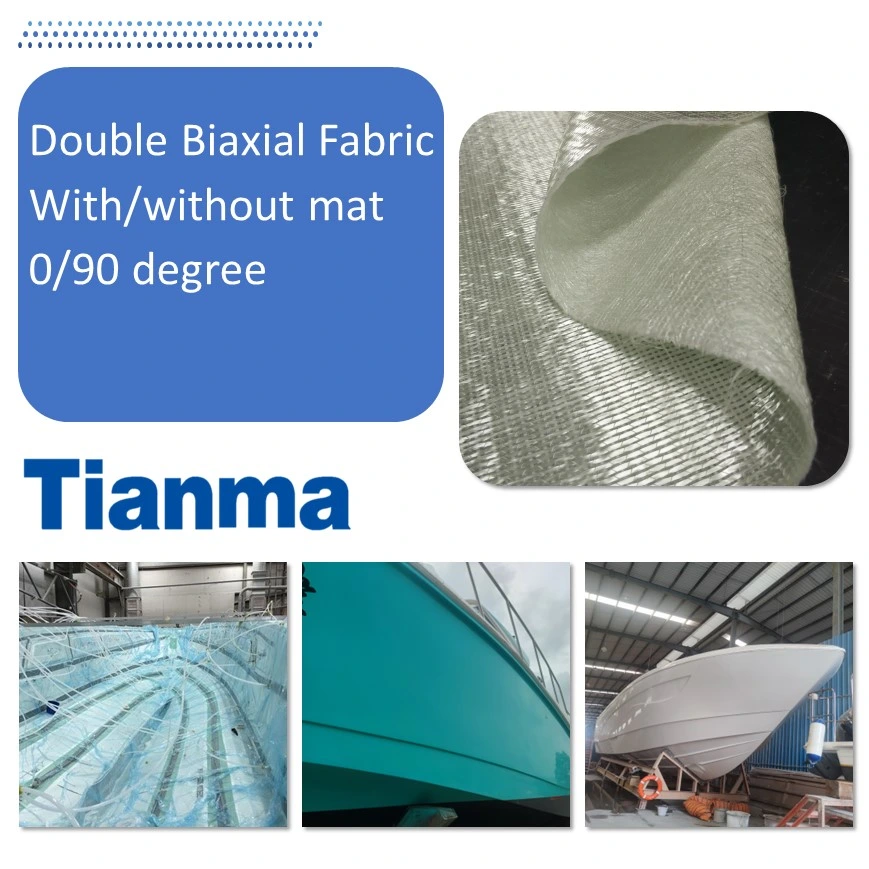 ECR Glass, Fiberglass 0/90 Degree Biaxial Fabric, Ewfc600/300 Glass Fiber Stitched Fabric