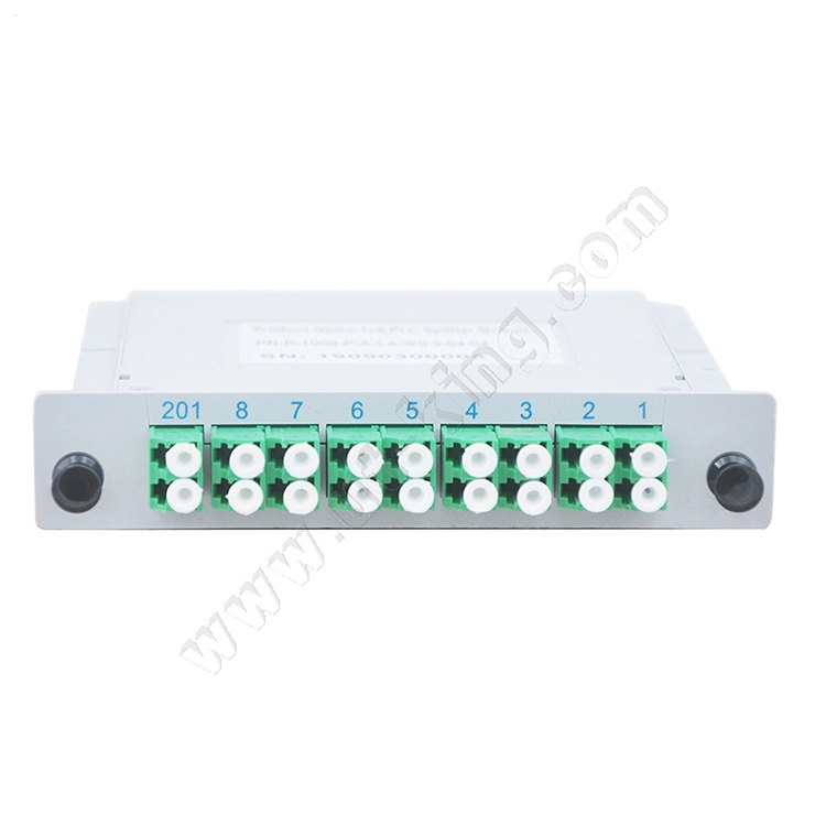 16 Ports Gpon Optical Splitter 2X16 LC APC Cassettes Box Splitter