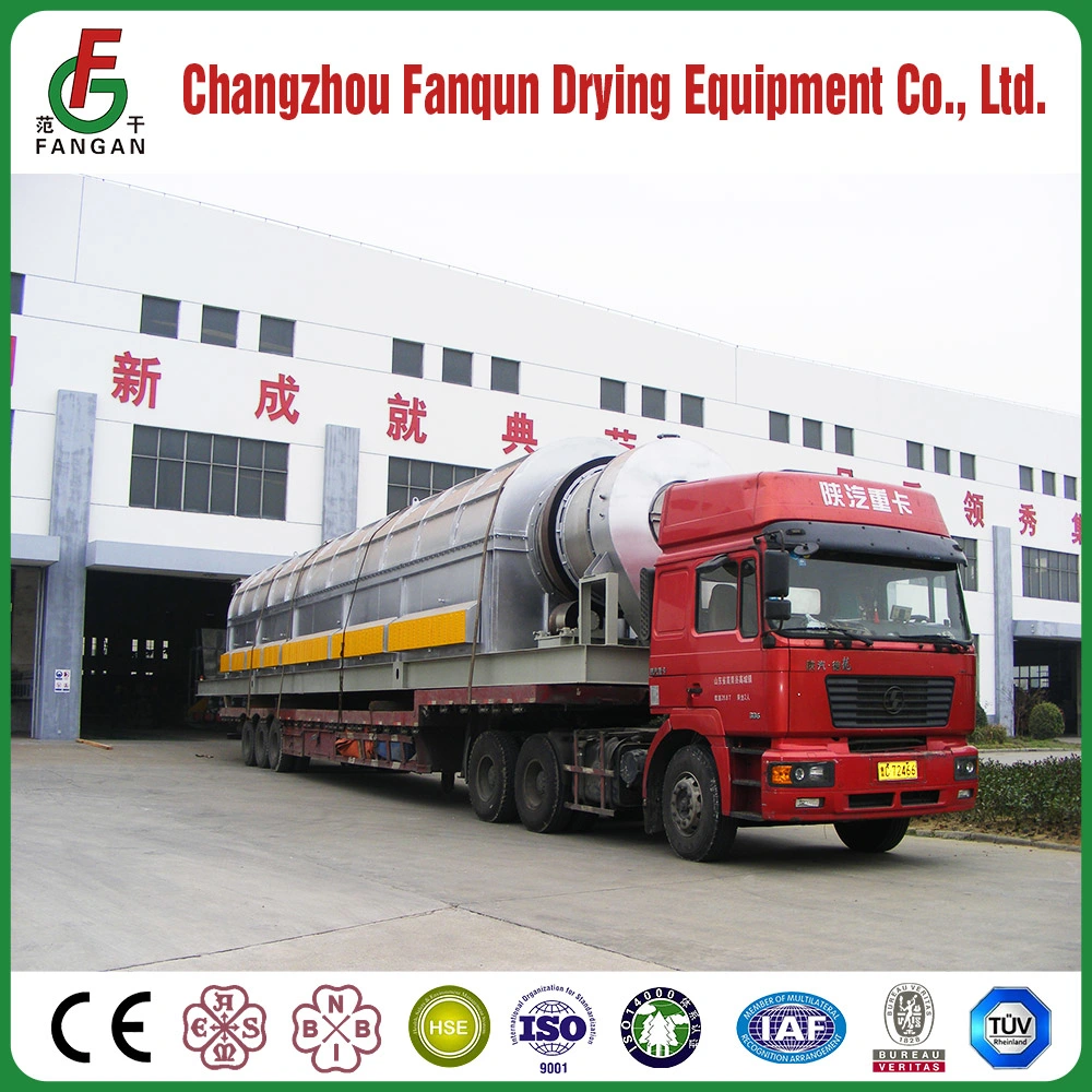CE ISO Certificated Rotary Dryer Drying Machine for Ore, Sand, Coal, Slurry From Top Chinese Supplier
