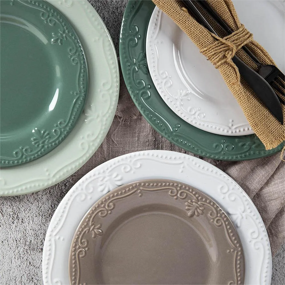 Used Restaurant Plates Customized Dinner Set Ceramic Tableware Sets