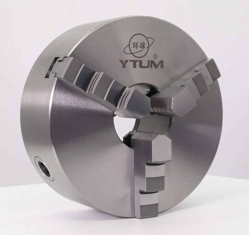 Plain Back 250mm 3 Jaw Self-Centering Lathe Chuck