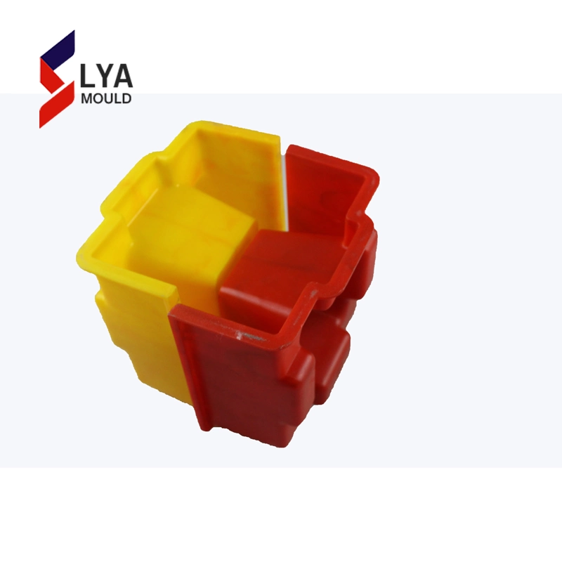 Concrete Hollow Blocks Bricks Making Interlocking Plastic Molds