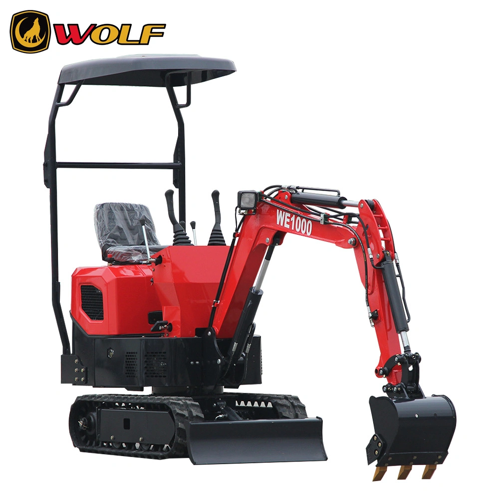 Wolf Mini Excavator We10 Bulldozer Mini