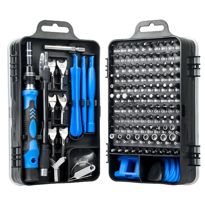 115 in 1 Repair Kit Tools Precision Screw Driver Tool Ratchet Screwdriver Set