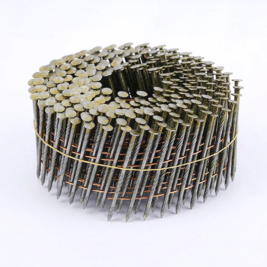 Ring Shank Coil Roofing Nail Coil Nail Stainless Nail Coils