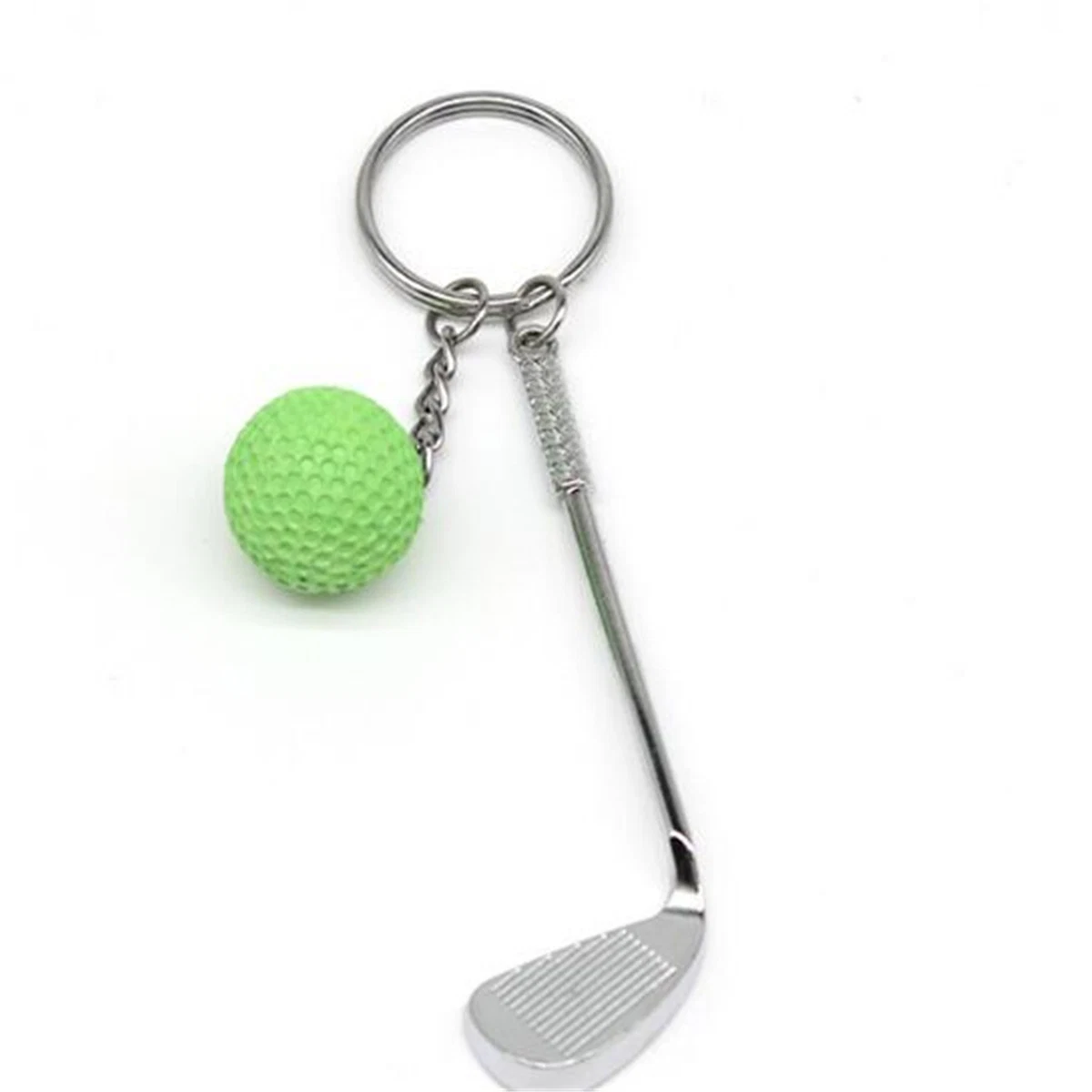 Llavero de golf con colgante de metal de recuerdo de juegos