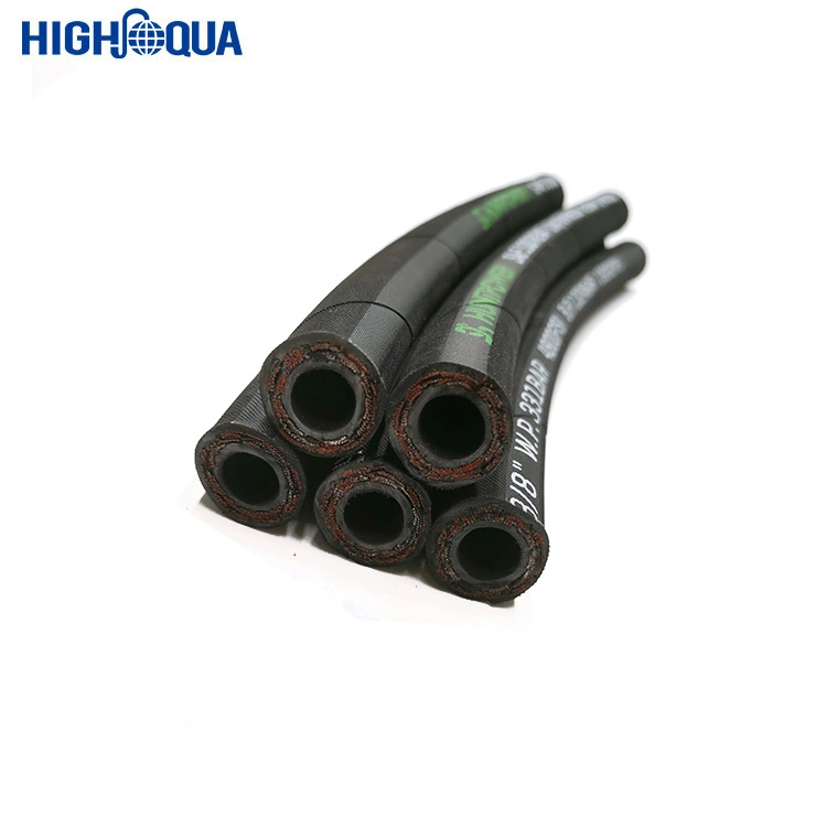 High Pressure Steel Wire Braided Rubber Hose with SAE 100 R1 R2