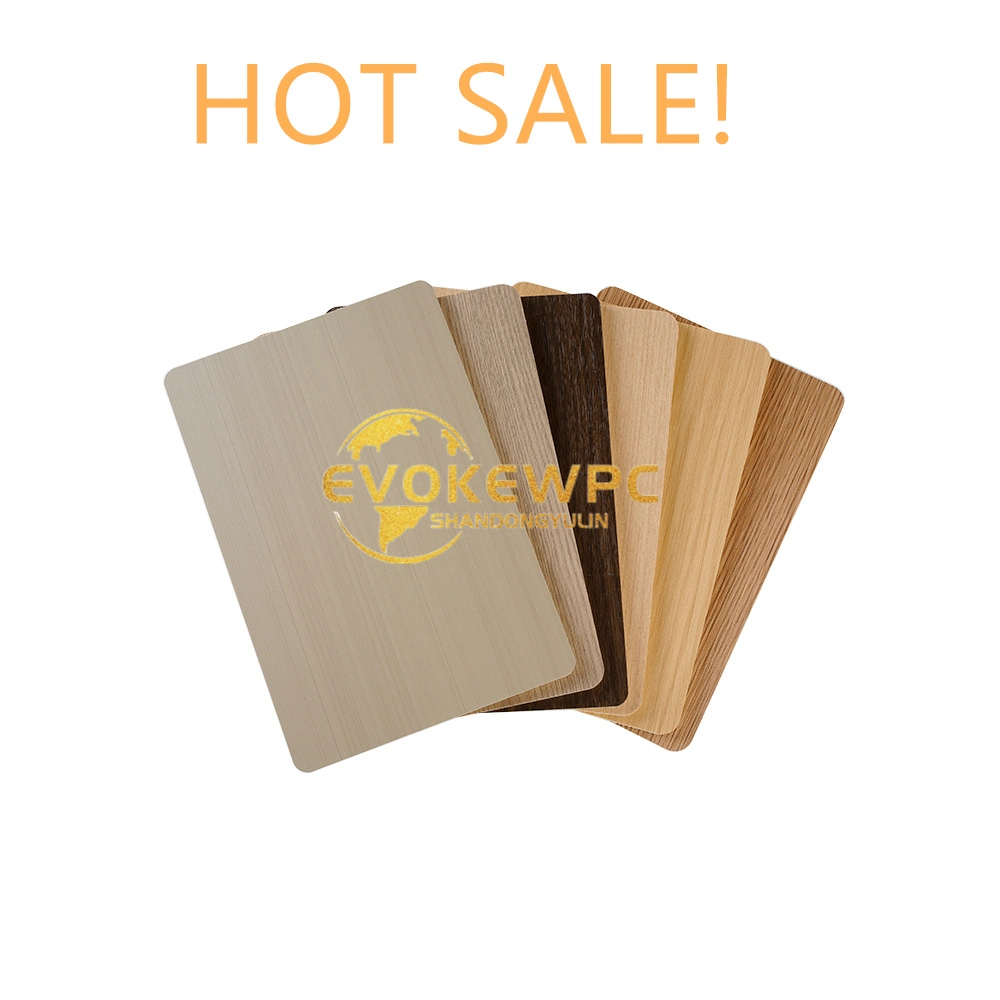 Evokewpc Flexible Easy Installation Bamboo Fiber Board Bamboo Charcoal Veneer