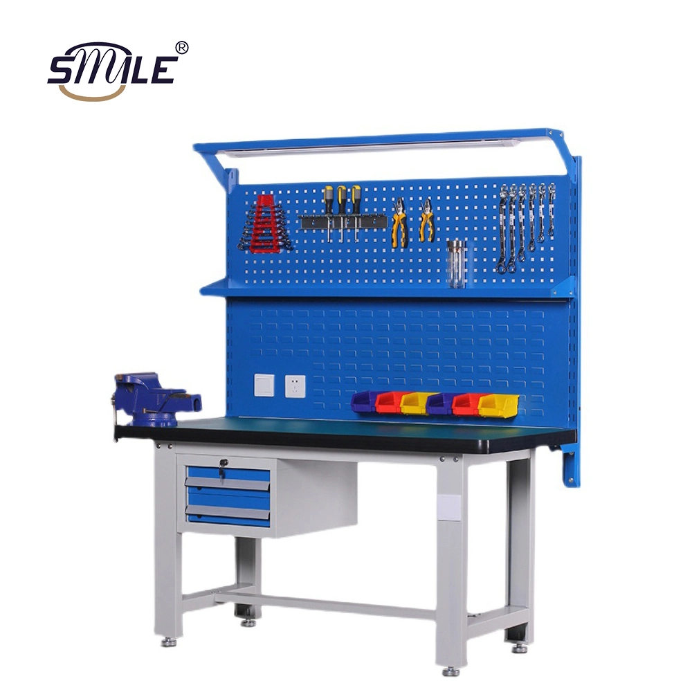 Smile Garage Series Work Bench with Tools Perforated Panel Workshop Tools Table