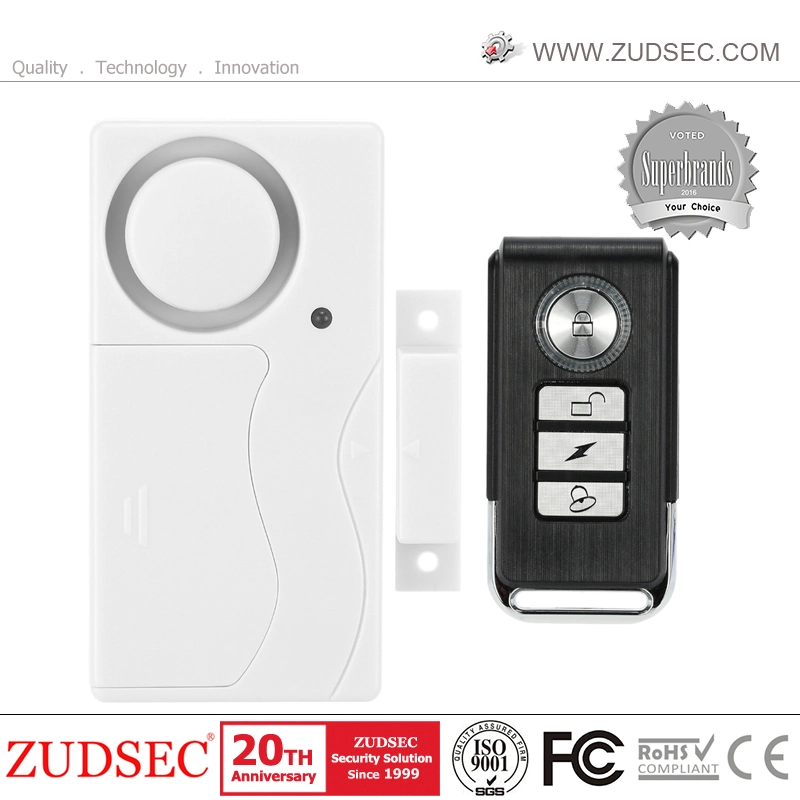 Accueil de sécurité sans fil de la fenêtre du capteur de porte magnétique Commande à distance de sécurité antivol Smart Home Alarm