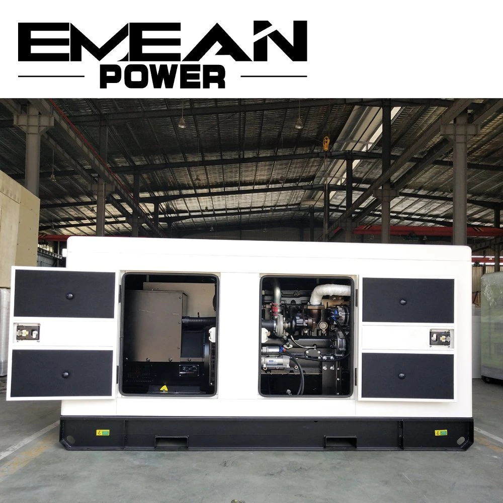 30 kVA 40 kVA مولد ديزل صامت جدا 80kw / 100kVA مولد