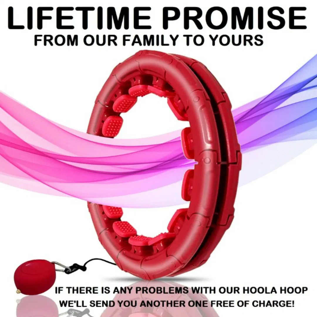 The Lowest Price in The Network Infinity Exercise Weighted Women ABS Workout Hoop Fit Pilates Ring
