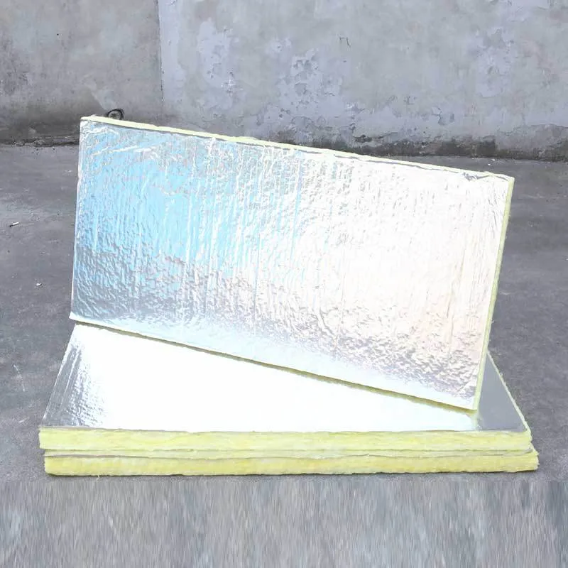 Heat Insulation Glass Wool Board with Aluminum Foil for Building