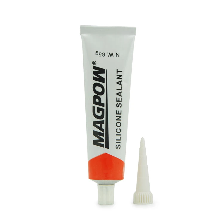 85g/PCS Tube Packing RTV Acetic Silicone Sealant Glue for Glass or Metal