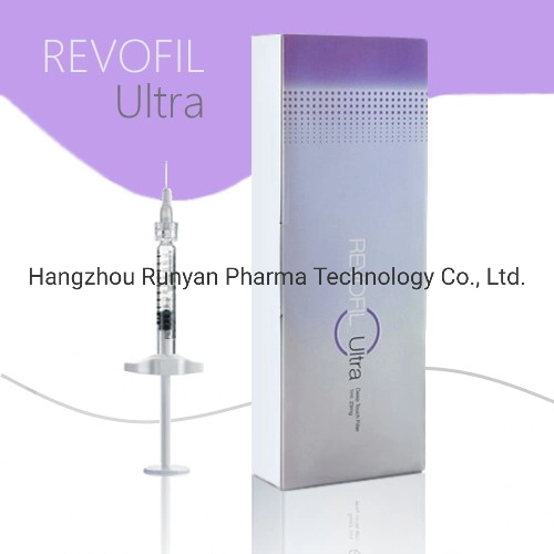 Mejor calidad Revofil Cross Linked Hyaluronic Acid Dermal Filler Hyaluronic Relleno de ácido ha Filler