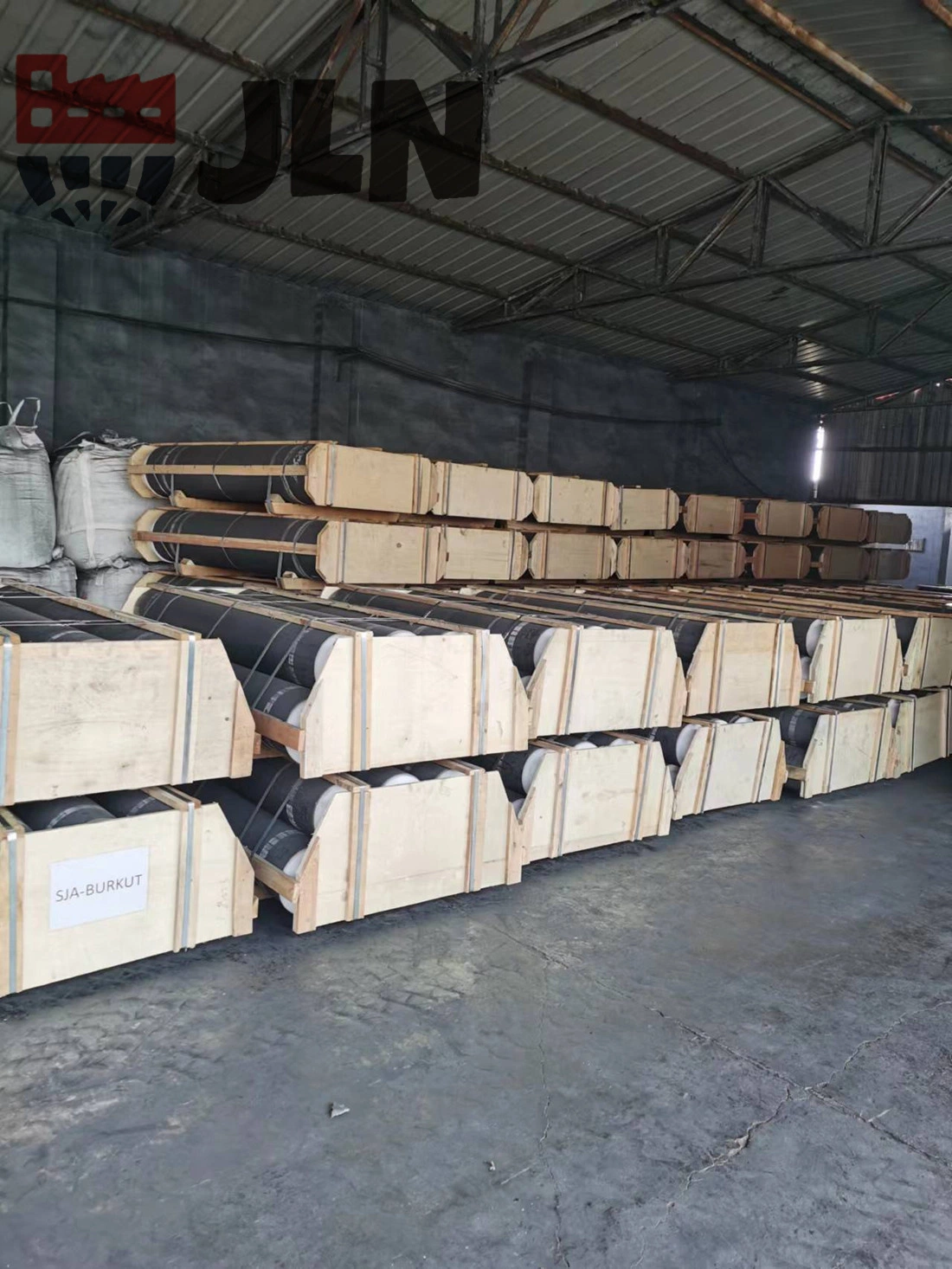 700X2700mm UHP Grade Graphite Electrode for Iran Steel Factory