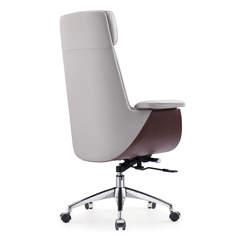 Best PU Faux Real Genuine High Back Ergonomic Leather Boss Executive Swivel Office Chair