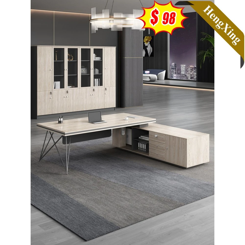 Factory Price Office Furniture Table Cabinet 2 People Partion Desk Workstation