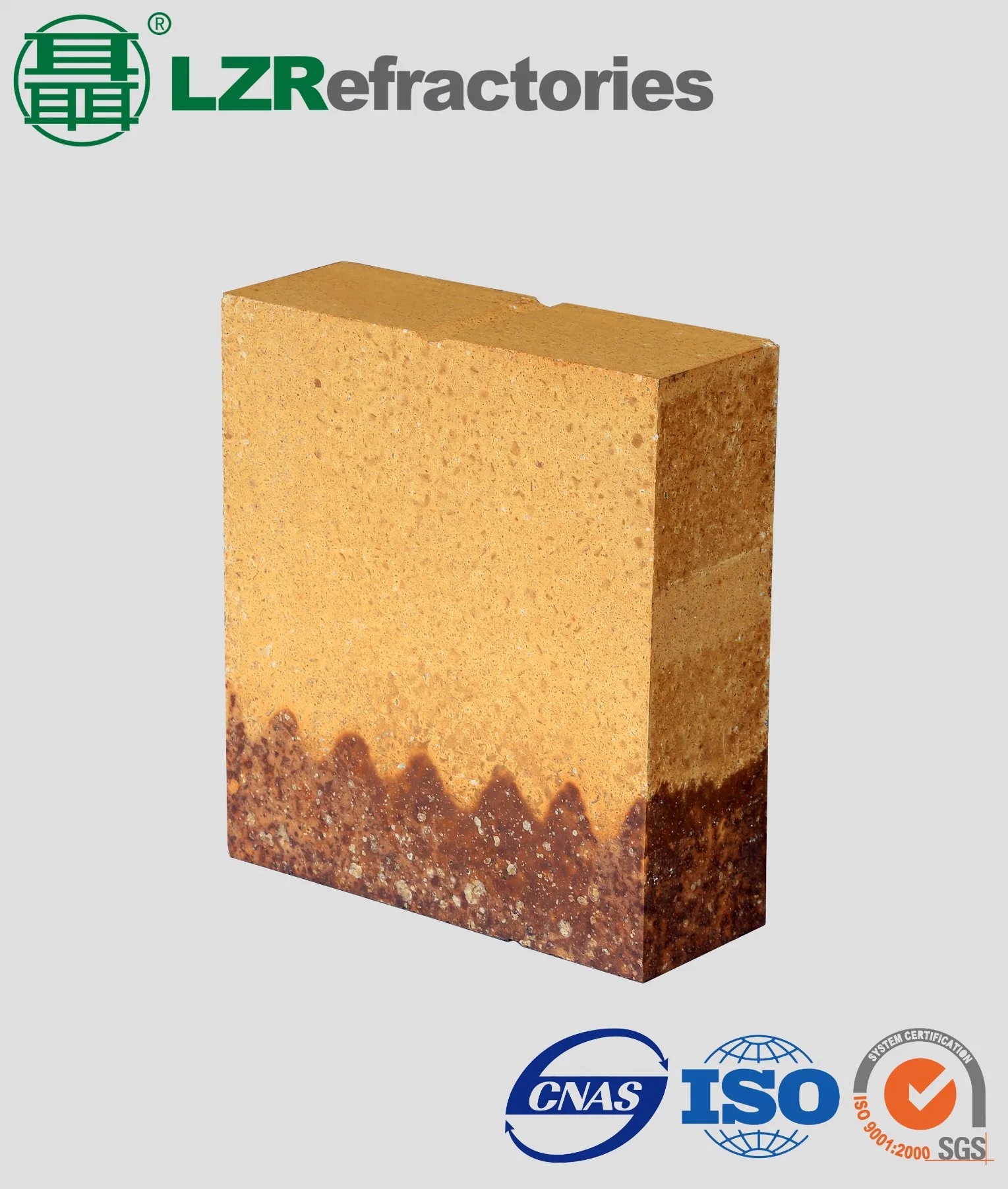 Synthetic Magnesia Alumina Spinel Bricks MLJ85FH refractory