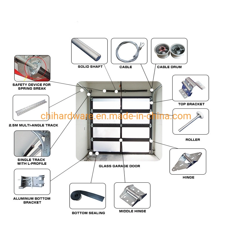 Sectional Garage Door Hardware Door Parts Door Accessories