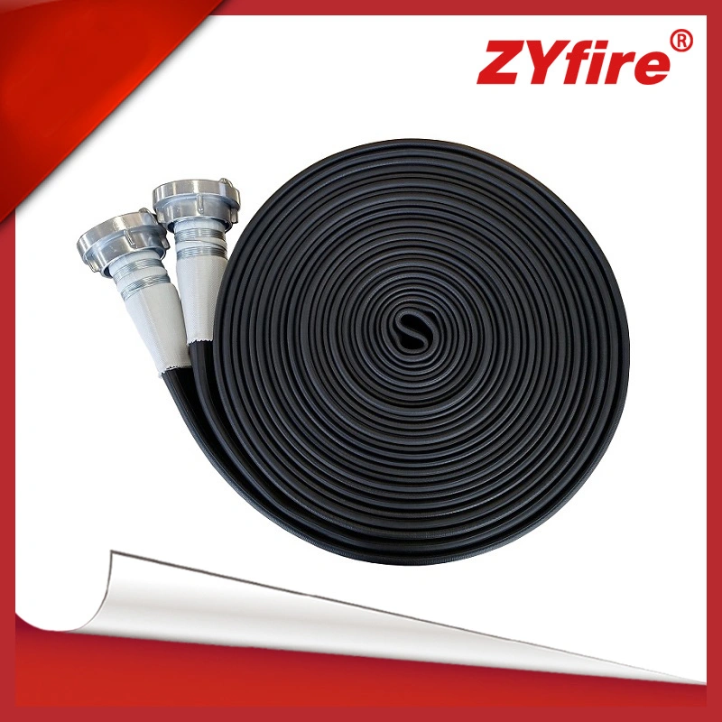 Zyfire NBR Covered Factory Fire Hose for Fire Fighting Use