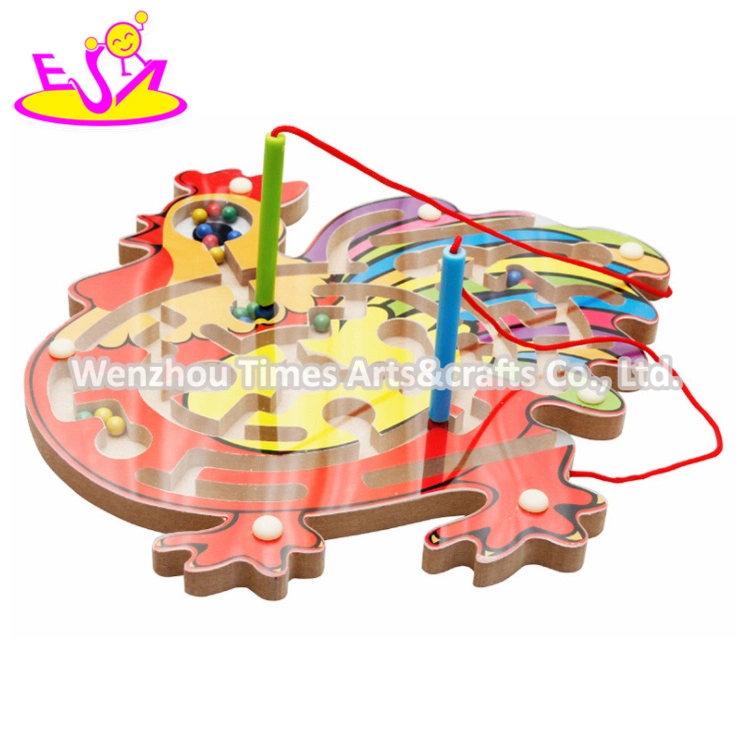 Most Popular Educational Wooden Marble Maze Toy for Kids W11h050